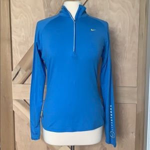 Nike Dri-fit Long Sleeve Slim Fit pullover shirt